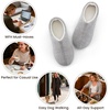 image:imageULTRAIDEAS Womens Indoor Loafer House Slippers with Memory Foam Ladies Warm Closed Back House Shoes with NonSlip Outdoor Rubber SoleLight Grey