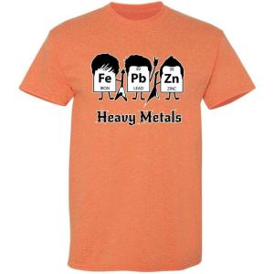 imageHeavy Metals Chemistry Humor Science Rock and Roll Music Sarcasm Funny T ShirtSunset