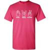 imagePaper Rock Scissors Music Band Guitar Drums Sarcastic Funny T ShirtPink