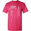 imageStop Youre Under A Rest Police Music Humor Graphic Novelty Funny T ShirtPink