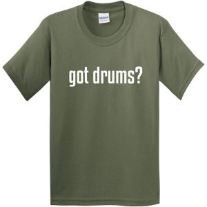 imageGot Drums Music Band Party Musical Drummer Funny T ShirtMilitary