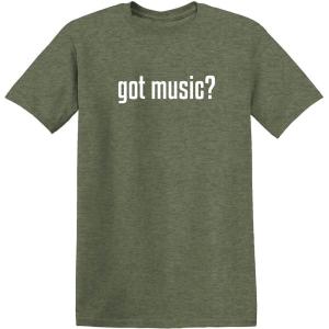imageGot Music Drums Guitar Band Concerts Humor 80s 90s Metal Very Funny T ShirtHeather Military