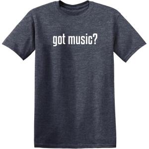 imageGot Music Drums Guitar Band Concerts Humor 80s 90s Metal Very Funny T ShirtHeather Navy