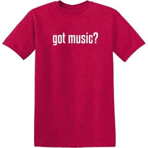 imageGot Music Drums Guitar Band Concerts Humor 80s 90s Metal Very Funny T ShirtHeather Red