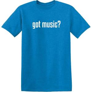 imageGot Music Drums Guitar Band Concerts Humor 80s 90s Metal Very Funny T ShirtHeather Sapphire