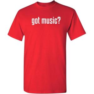 imageGot Music Drums Guitar Band Concerts Humor 80s 90s Metal Very Funny T ShirtRed