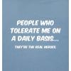 imagePeople Who Tolerate Me On A Daily Basis Sarcastic Funny T ShirtRed
