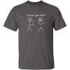 imageI Got Your Back Stick Figure Graphic Friendship Novelty Sarcastic Funny T ShirtCharcoal1