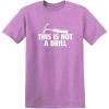 imageThis is Not A Drill Graphic Novelty Sarcastic Funny T ShirtHeather Orchid