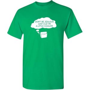 imageDont Be Jealous Im Cooler Graphic Novelty Sarcastic Funny T ShirtIrish