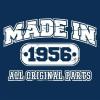 imageBorn in 1956 Original Parts Funny Birthday T ShirtRed
