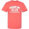 imageBorn in 1951 Original Parts Funny Birthday T ShirtCoral