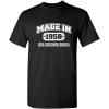 imageBorn in 1958 Original Parts Funny Birthday T ShirtBlack