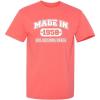 imageBorn in 1958 Original Parts Funny Birthday T ShirtCoral