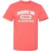 imageBorn in 1966 Original Parts Funny Birthday T ShirtCoral