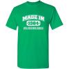 imageBorn in 1984 Original Parts Funny Birthday T ShirtIrish
