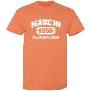 imageBorn in 1956 Original Parts Funny Birthday T ShirtSunset