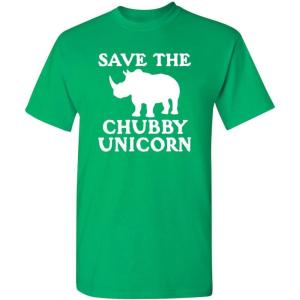 imageSave The Chubby Unicorn Novelty Graphic Sarcastic Funny T ShirtIrish