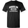 imageBorn in 1983 Original Parts Funny Birthday T ShirtBlack