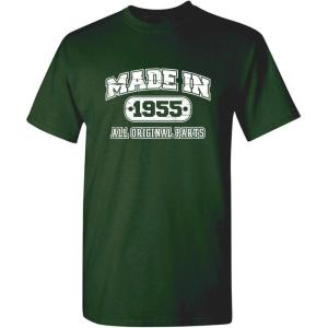 imageBorn in 1955 Original Parts Funny Birthday T ShirtForest