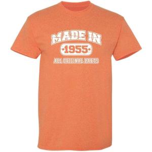 imageBorn in 1955 Original Parts Funny Birthday T ShirtSunset