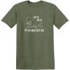 imageI Cant Take Your Call Im On Another Line Fishing Mens Hunting Funny T ShirtHeather Military