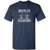 imageBrooklyn Stickball Champions Humor Street Baseball NYC Mens Funny T ShirtNavy