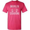 imageBrooklyn Stickball Champions Humor Street Baseball NYC Mens Funny T ShirtPink