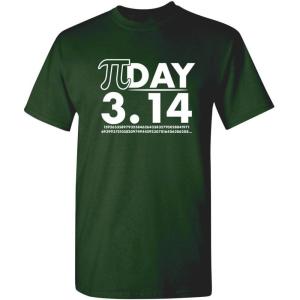 imagePi Day 314 Numbers Graphic Novelty Sarcastic Funny T ShirtForest