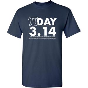 imagePi Day 314 Numbers Graphic Novelty Sarcastic Funny T ShirtNavy