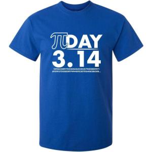 imagePi Day 314 Numbers Graphic Novelty Sarcastic Funny T ShirtRoyal