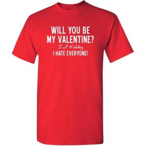 imageValentines Shirts for Women and Men Funny T ShirtsRed2