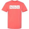 imageBacon Elements Adult Humor Graphic Novelty Sarcastic Funny T ShirtCoral