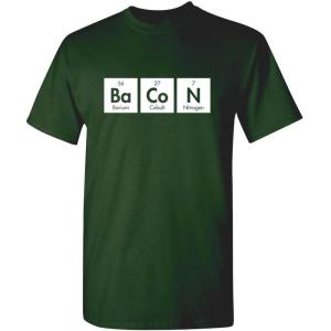 imageBacon Elements Adult Humor Graphic Novelty Sarcastic Funny T ShirtForest