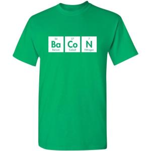 imageBacon Elements Adult Humor Graphic Novelty Sarcastic Funny T ShirtIrish