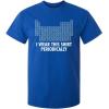 imageI Wear This Shirt Periodically Graphic Science Chemistry Teacher Funny T ShirtRoyal