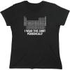 imageI Wear This Shirt Periodically Graphic Science Chemistry Teacher Funny T ShirtWms Black