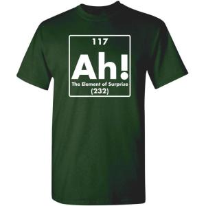 imageAh The Element of Surprise Science Sarcastic Funny T ShirtForest
