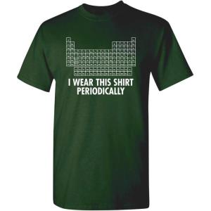 imageI Wear This Shirt Periodically Graphic Science Chemistry Teacher Funny T ShirtForest