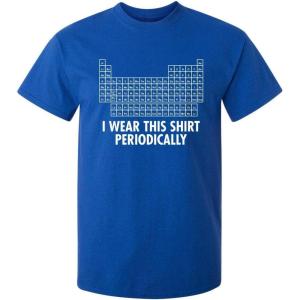 imageI Wear This Shirt Periodically Graphic Science Chemistry Teacher Funny T ShirtRoyal