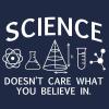 imageScience Care What You Believe Graphic Novelty Sarcastic Funny T ShirtSunset