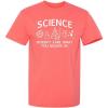 imageScience Care What You Believe Graphic Novelty Sarcastic Funny T ShirtCoral