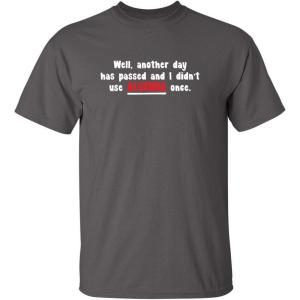 imageI Didnt Use Algebra Once Math School Humor Sarcasm Mens Very Funny T ShirtCharcoal