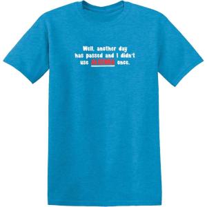 imageI Didnt Use Algebra Once Math School Humor Sarcasm Mens Very Funny T ShirtHeather Sapphire