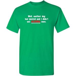 imageI Didnt Use Algebra Once Math School Humor Sarcasm Mens Very Funny T ShirtIrish