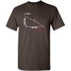 imageFind X Found It Math Humor Geometry Humor Back to School Comedy Funny T ShirtBrown