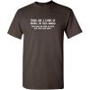 imageGood at Math Those Who arent Graphic Novelty Sarcastic Funny T ShirtBrown