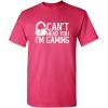 imageCant Hear You Im Gaming Headset Graphic Video Games Gamer Mens Funny T ShirtPink