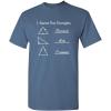 imageName The Triangles Adult Humor Mens Graphic Novelty Sarcastic Funny T ShirtDusk