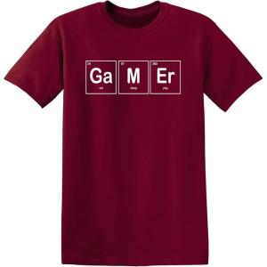 imageGamer Eat Sleep Play Video Game Graphic Novelty Sarcastic Funny T ShirtGarnet